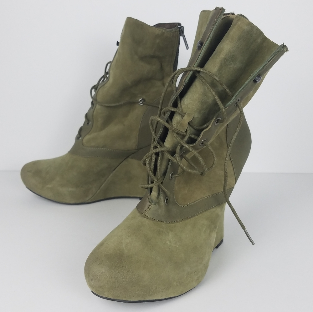 Women's Bacio 61 Wedge Heel Boots Size 10